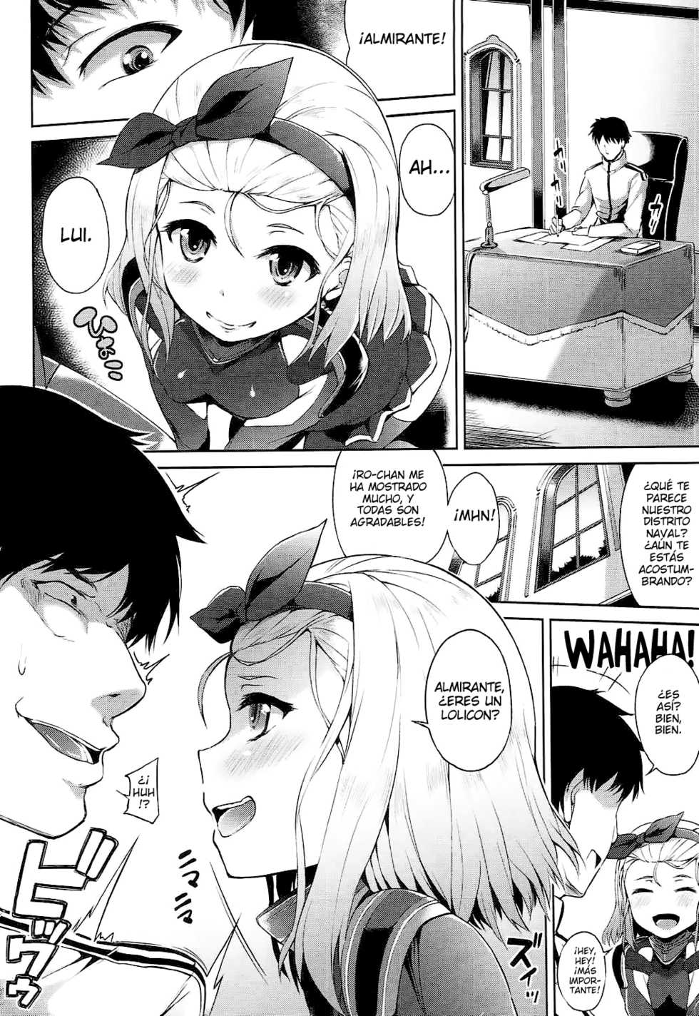 (SC2017 Autumn) [Mizuwari Neko (Toyo)] Chiisakute Ecchi na Sensuikan | The Small and Lewd Submarine (Kantai Collection -KanColle-) [Spanish] [ZetaWorks] - Page 3