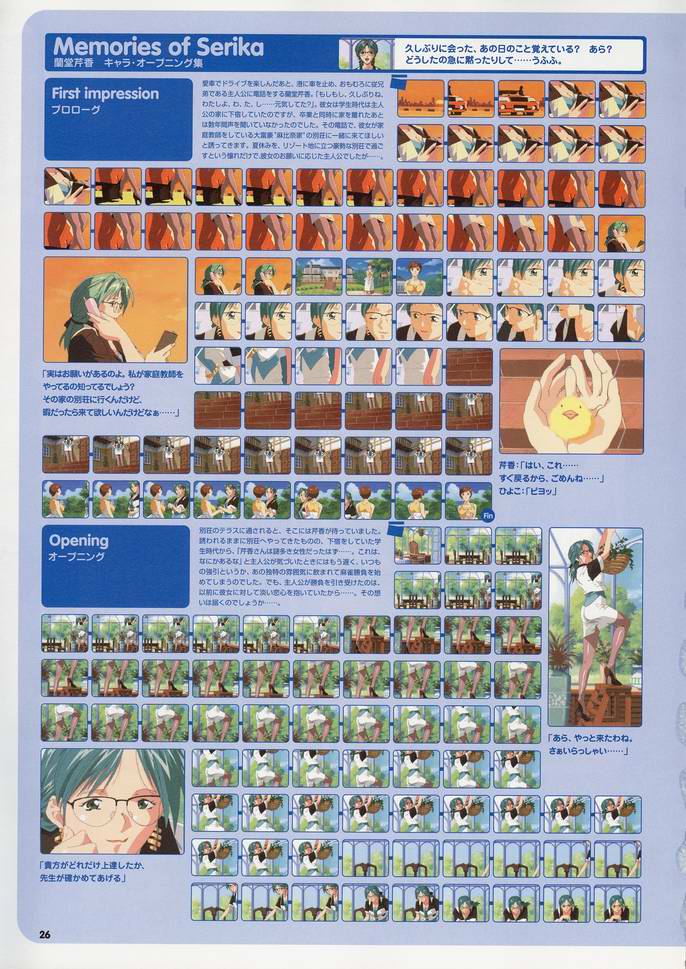 Super Real Mahjong Visual Fan Book Perfect Collection - Page 32