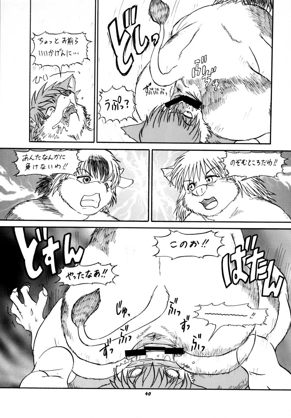 (C59) [TEAM SHUFFLE (Various)] Kemono no Sho Nana - Book of The Beast 7 - Page 39