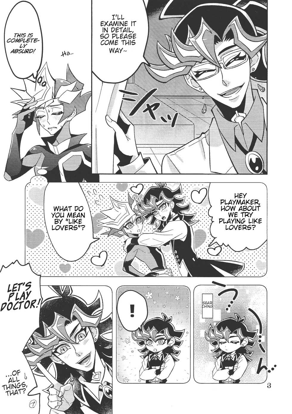 (Sennen Battle Phase 25) [ZPT (Pomiwo)] Ai-chan Sensei to Pureme-chan (Yu-Gi-Oh! VRAINS) [English] [Bibitiano] - Page 3
