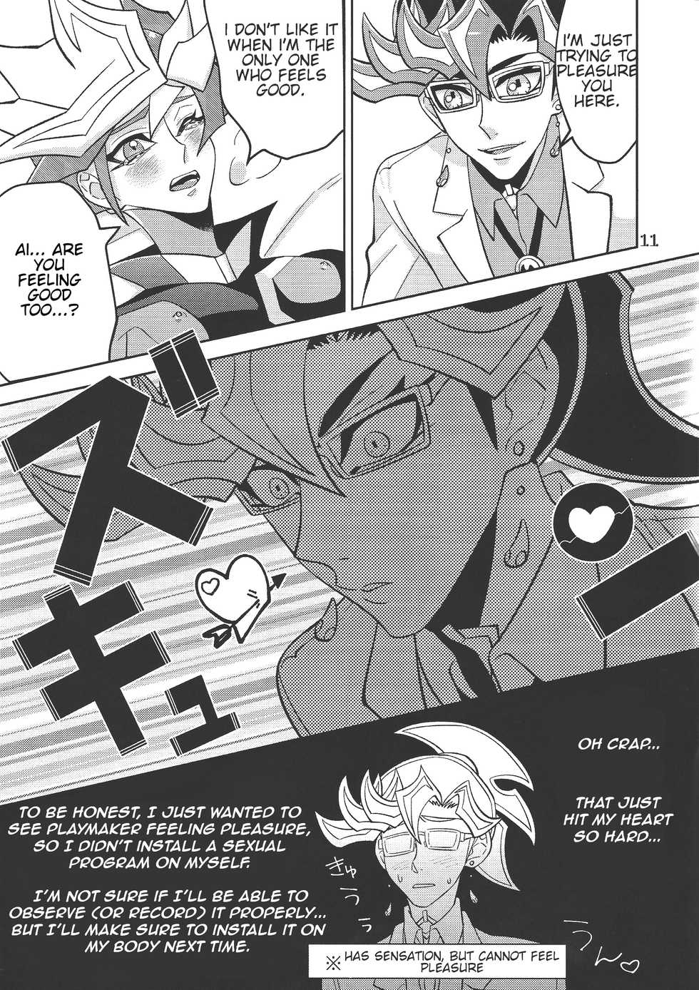 (Sennen Battle Phase 25) [ZPT (Pomiwo)] Ai-chan Sensei to Pureme-chan (Yu-Gi-Oh! VRAINS) [English] [Bibitiano] - Page 11