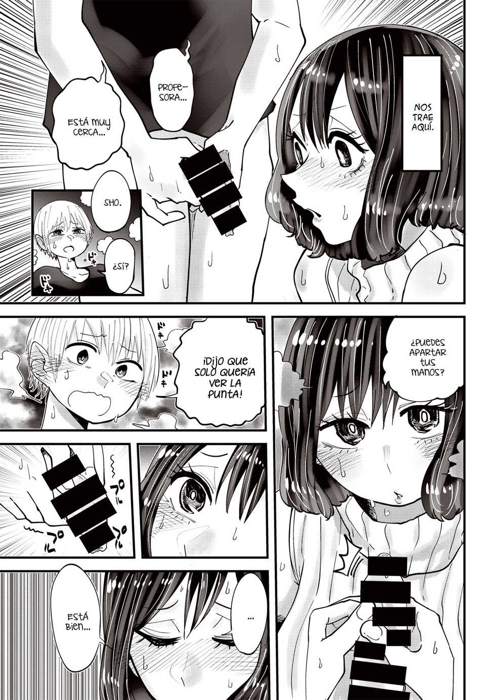 [Shitaranana] Mita-sensei no Chin Jugyou | Clase sobre penes de la profesora Mita (COMIC Kairakuten 2019-10) [Spanish] [Gokiburi] [Digital] - Page 5
