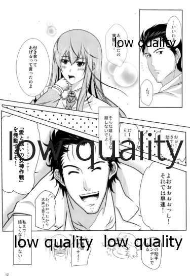 (C80) [Kairanban (Bibi)] Kyogenkaikai no Spirituality (Steins;Gate) - Page 11