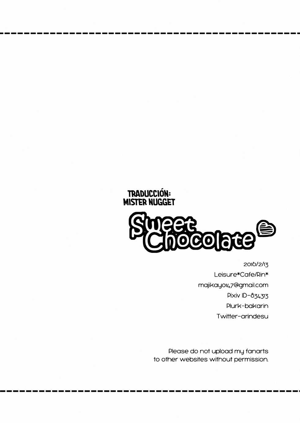 [Leisure*Cafe (Rin*)] Sweet Chocolate (Jojo's Bizarre Adventure) [Spanish] [Mister Nugget] [Decensored] - Page 34