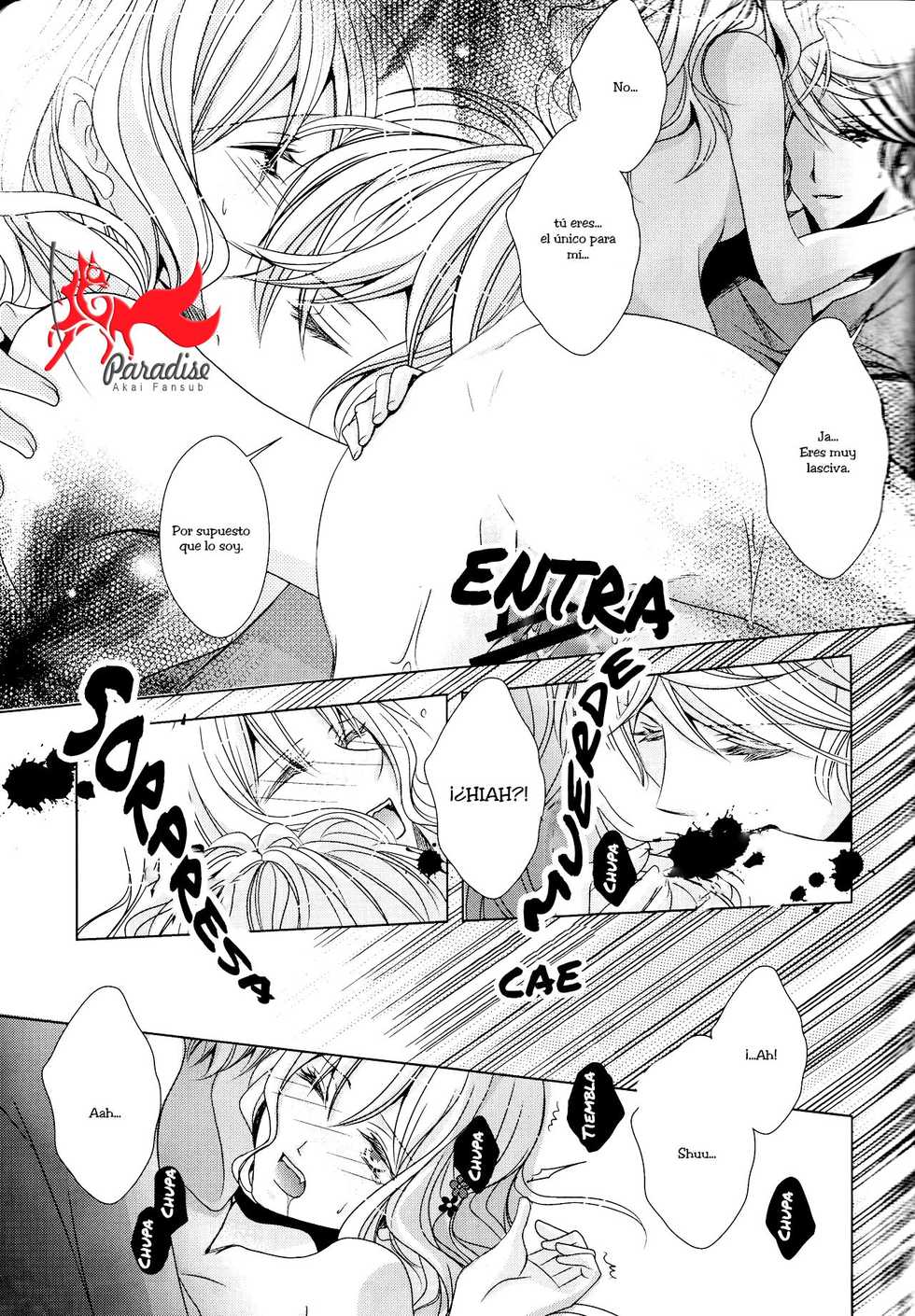 (C86) [GH (Kiri)] How to Blood | Cómo sangrar (DIABOLIK LOVERS) [Spanish] [Paradise Akai Fansub] - Page 10
