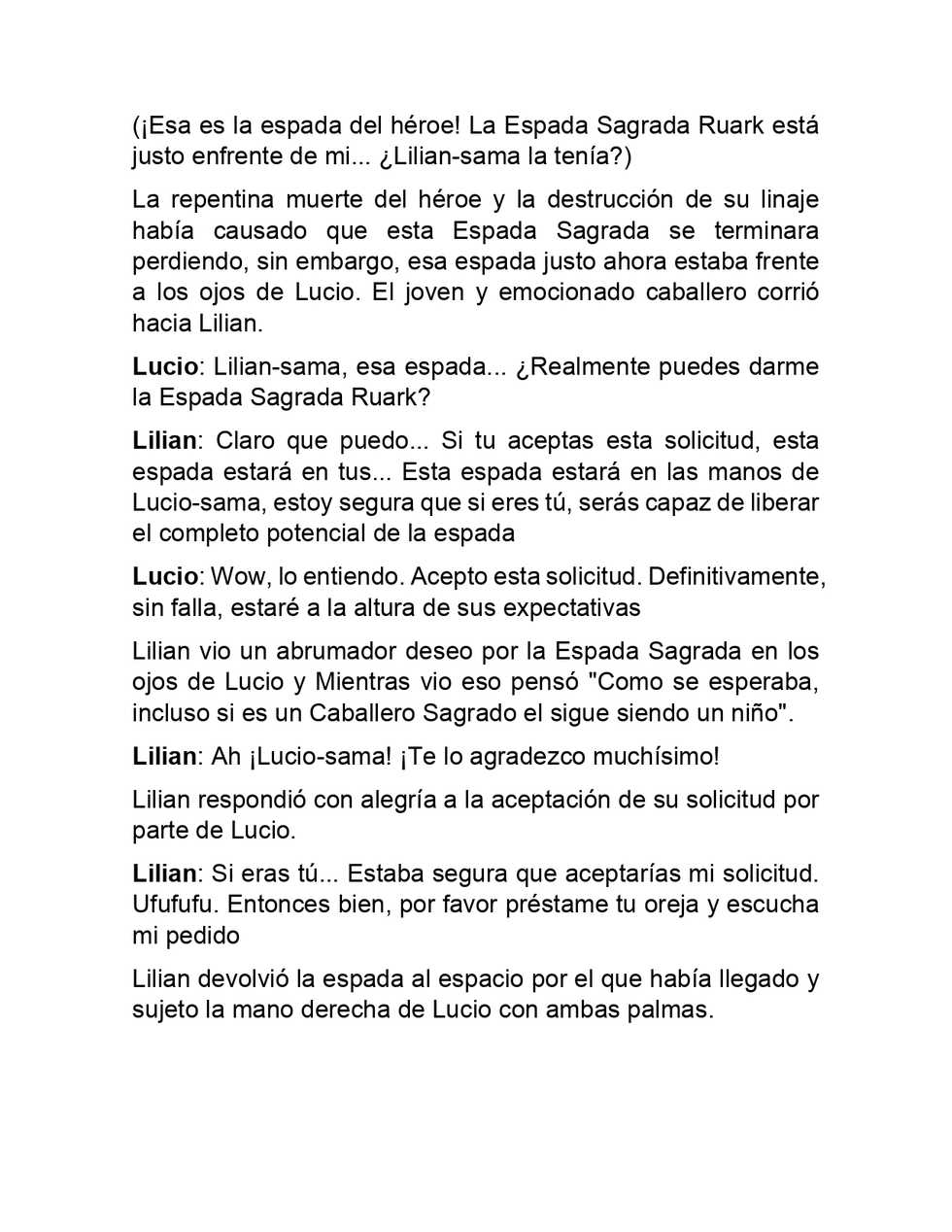 [Gozen Shichiji no Awase Kagami] Seikishi no Haiboku ~Mesuniku no Ori~ | La sumisión del caballero sagrado - Atrapado en un cuerpo de puta [Spanish] - Page 24