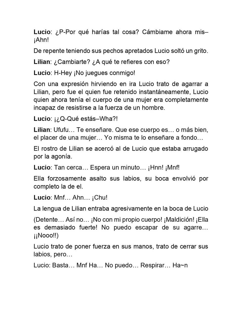 [Gozen Shichiji no Awase Kagami] Seikishi no Haiboku ~Mesuniku no Ori~ | La sumisión del caballero sagrado - Atrapado en un cuerpo de puta [Spanish] - Page 34