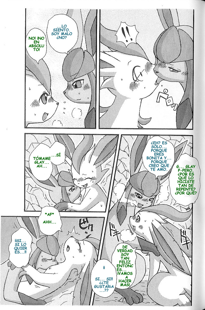 (C74) [Mikaduki Karasu] Hyouketsu-Yasai | Flora Congelada (Pokémon) [Spanish] [Red Fox Makkan] - Page 5