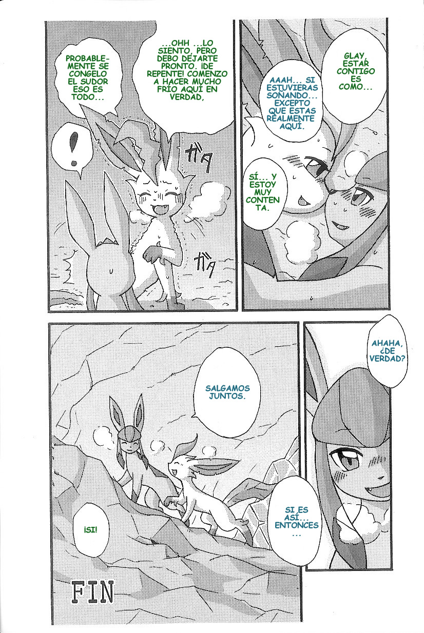 (C74) [Mikaduki Karasu] Hyouketsu-Yasai | Flora Congelada (Pokémon) [Spanish] [Red Fox Makkan] - Page 10
