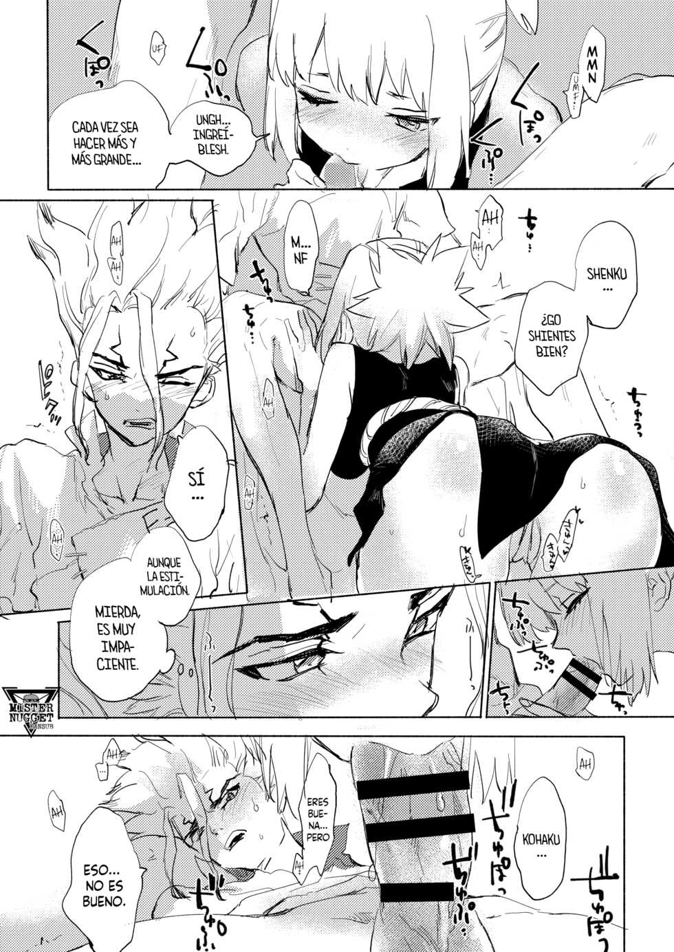 [Serizawa Nae] Koha ga Senchin o Pero Suru Manga (Dr. STONE) [Spanish] [Mister Nugget] - Page 3