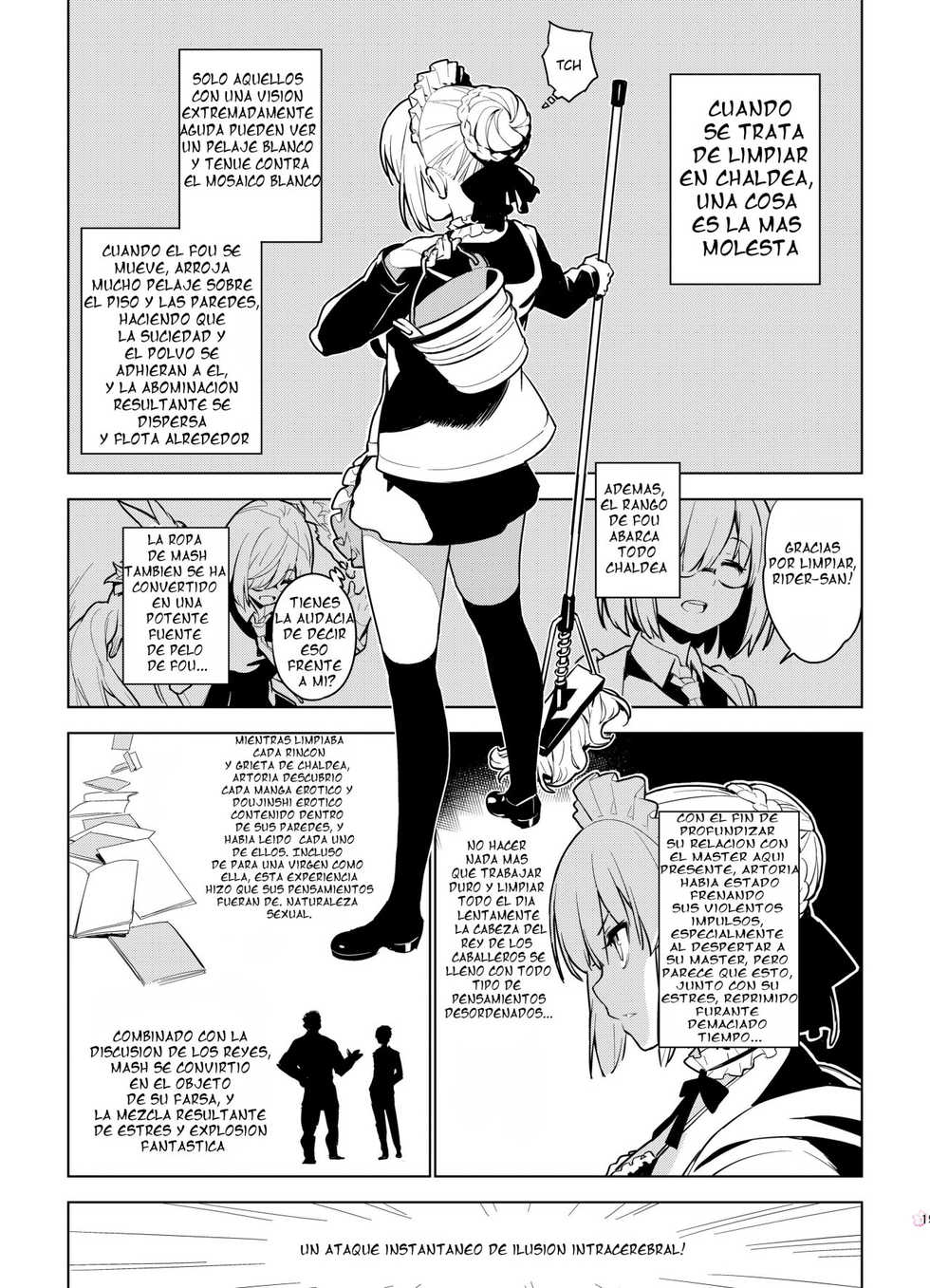 [enuma elish (Yukimi)] DELUSION (Fate/Grand Order) [Spanish] [The Servants] [Digital] - Page 17