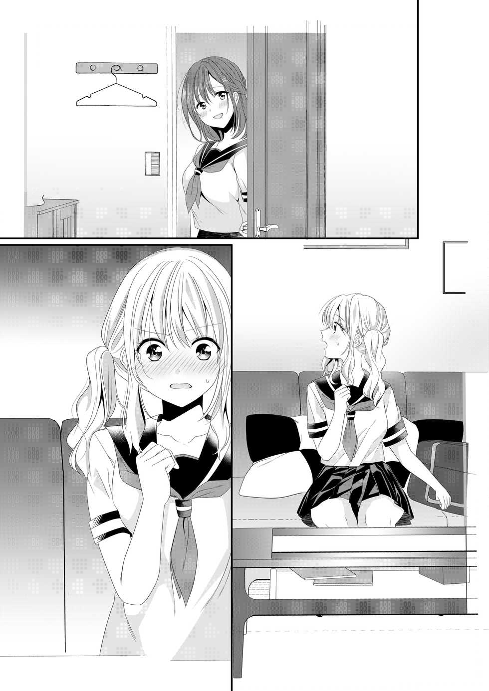 [No Such Agency (Sinogi Asa)] Osananajimi wa Nikushoku-kei!? Kyou kara Shinchousa Yuri-ple - Page 24