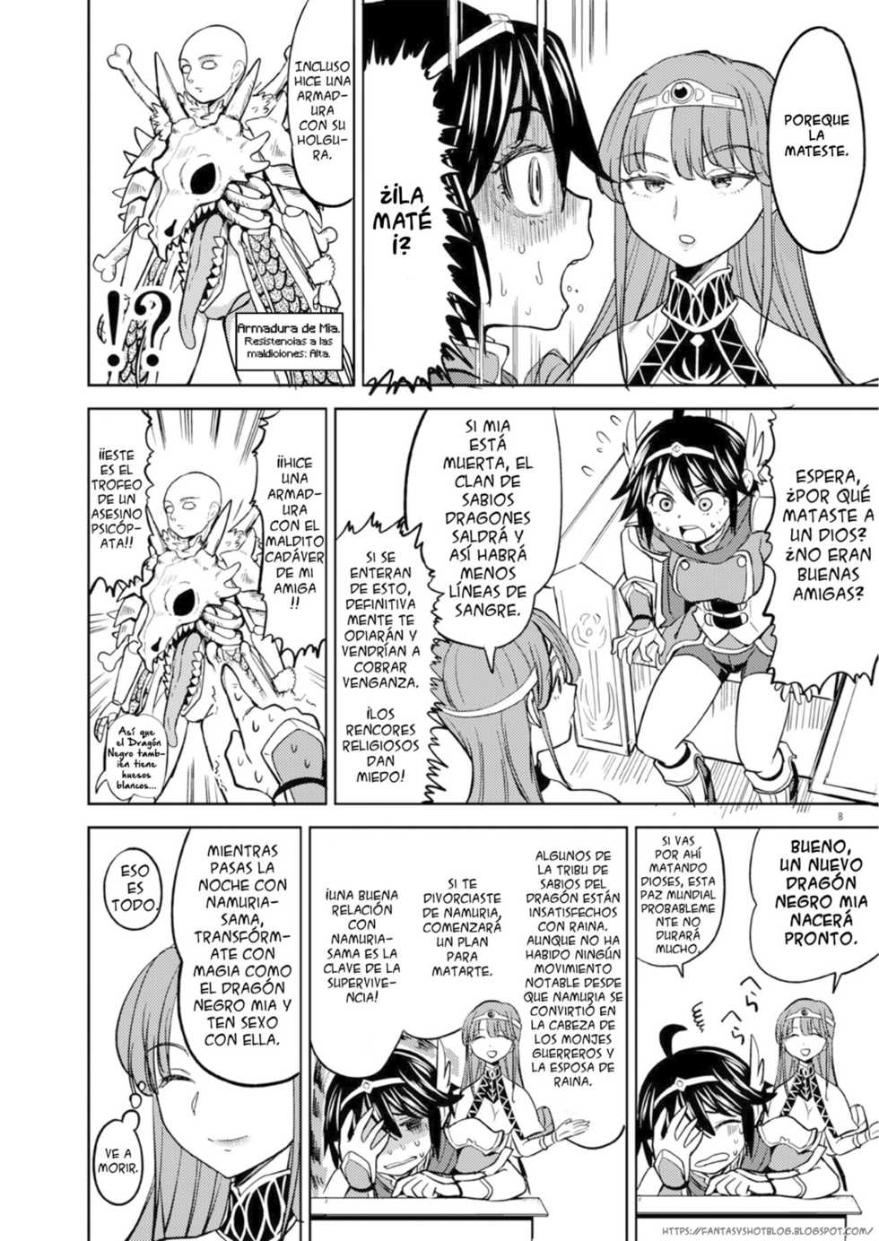 [Nedaore (Ayane)] Onna Yuusha ni Tensei Shitara Mazoku no Tsuma ga 5-nin mo Irurashii 2 [Spanish] [Heen.Shot] [Digital] - Page 9