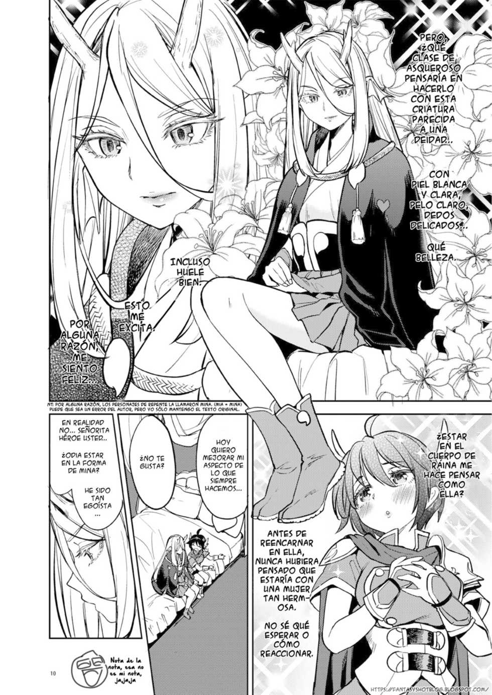 [Nedaore (Ayane)] Onna Yuusha ni Tensei Shitara Mazoku no Tsuma ga 5-nin mo Irurashii 2 [Spanish] [Heen.Shot] [Digital] - Page 11