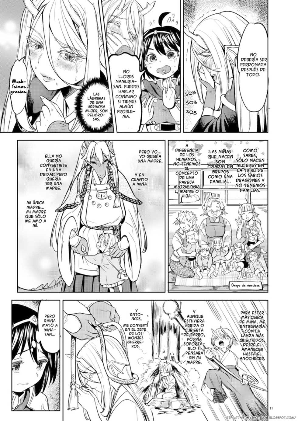 [Nedaore (Ayane)] Onna Yuusha ni Tensei Shitara Mazoku no Tsuma ga 5-nin mo Irurashii 2 [Spanish] [Heen.Shot] [Digital] - Page 12