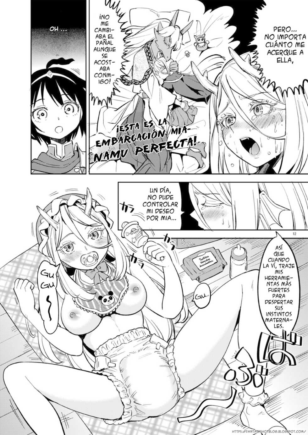 [Nedaore (Ayane)] Onna Yuusha ni Tensei Shitara Mazoku no Tsuma ga 5-nin mo Irurashii 2 [Spanish] [Heen.Shot] [Digital] - Page 13