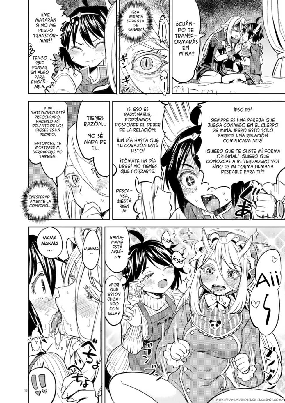 [Nedaore (Ayane)] Onna Yuusha ni Tensei Shitara Mazoku no Tsuma ga 5-nin mo Irurashii 2 [Spanish] [Heen.Shot] [Digital] - Page 19