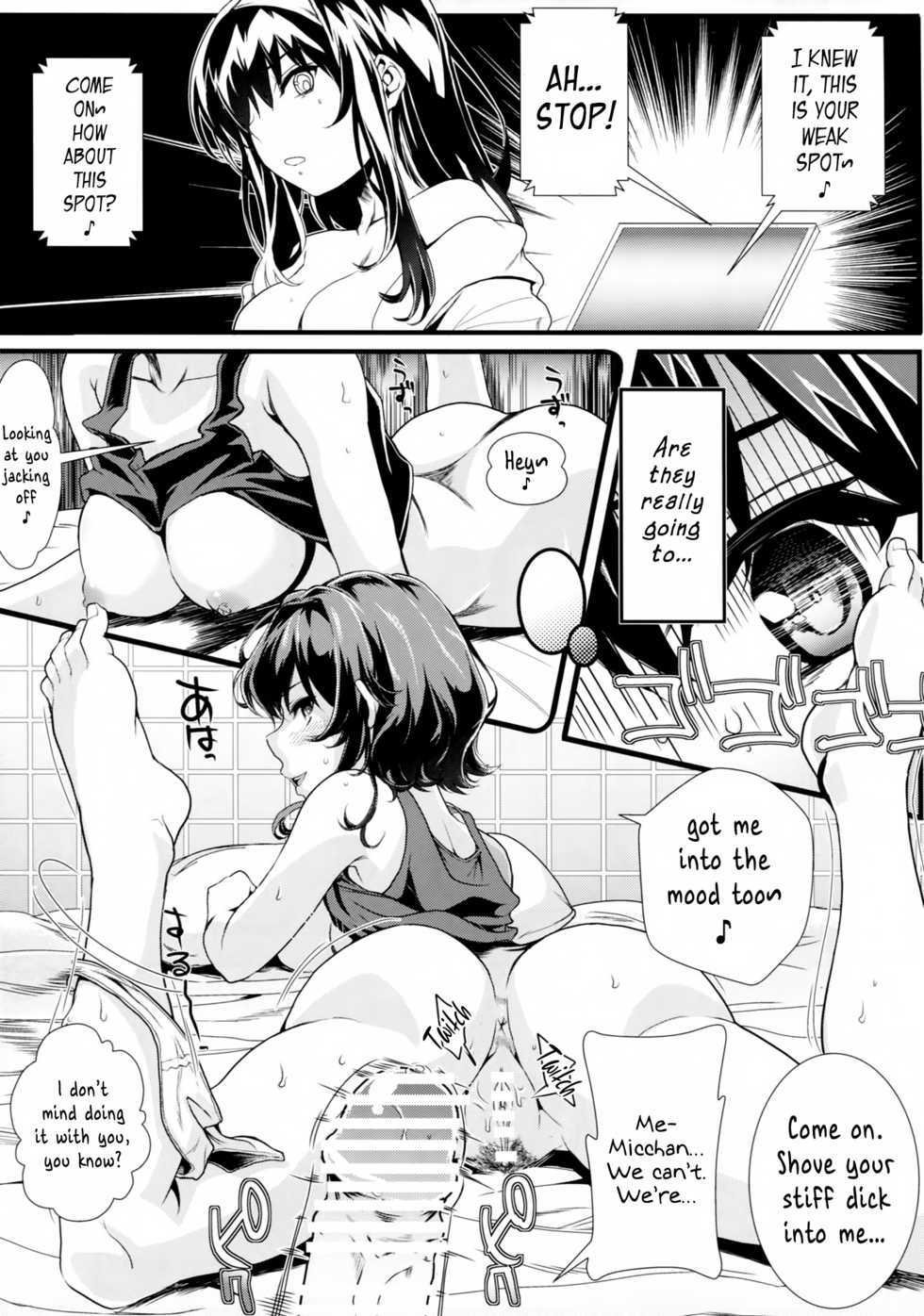 (COMIC1☆10) [Machida Cherry Boys (Kurosawa, kami)] Saenai Futari no Itashikata 3 (Saenai Heroine no Sodatekata) [English] {Hennojin} - Page 14