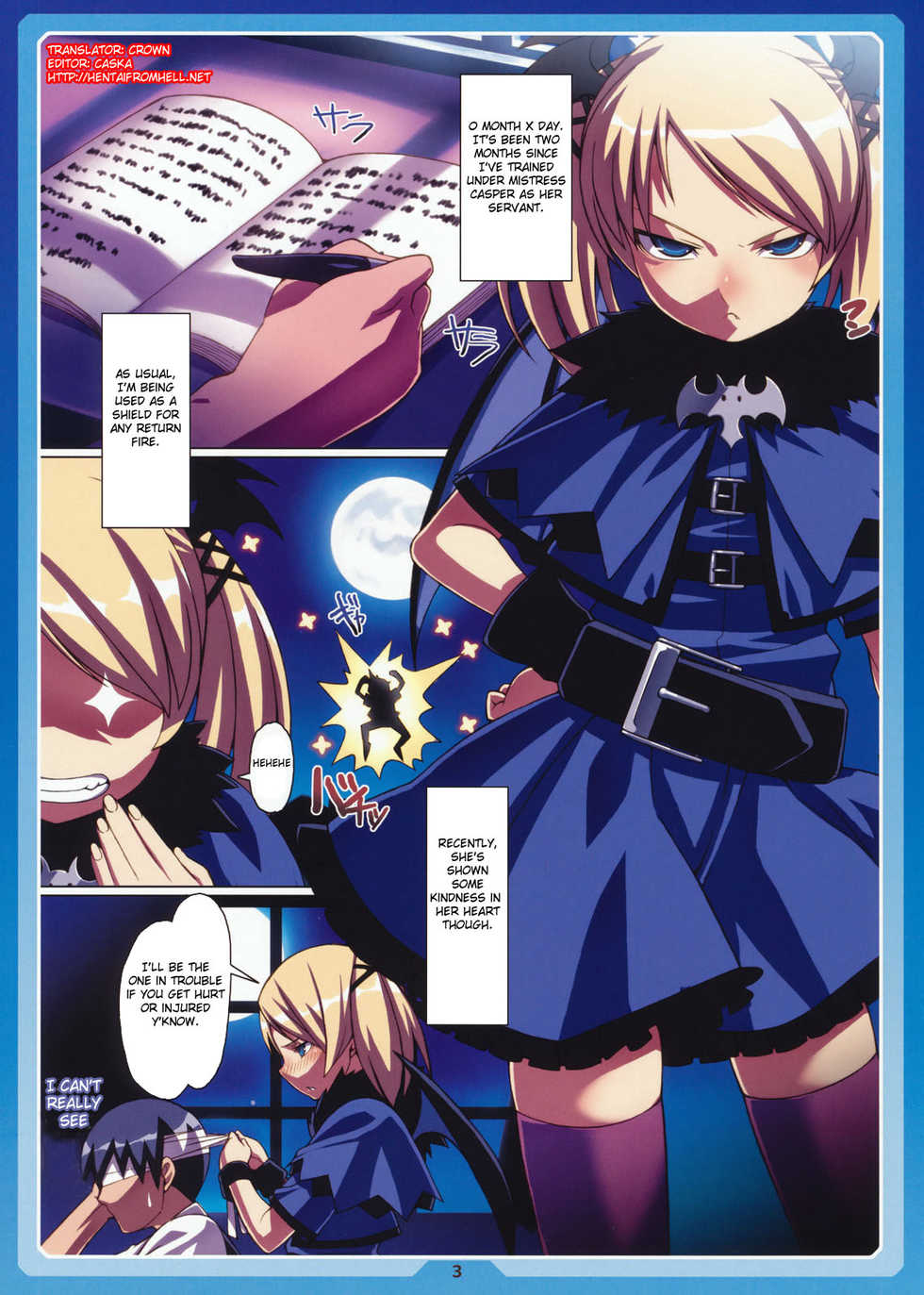 (C76) [LongHornTrain (CyoCyo)] [XI] Kakko Elf ver-C (DeathSmiles) [English] [Hentai from Hell] - Page 3