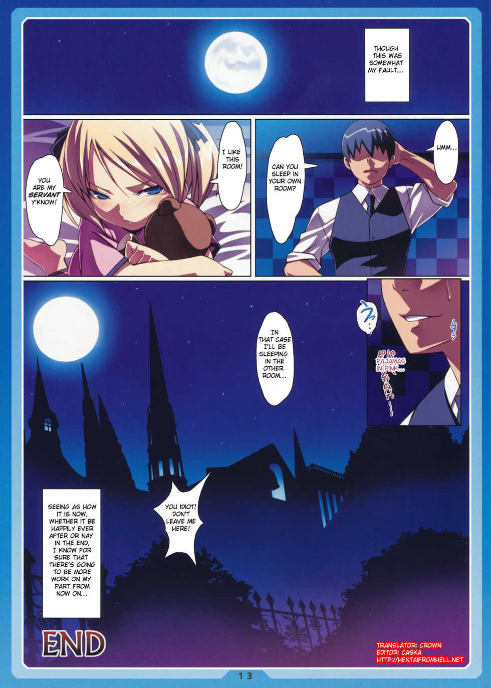 (C76) [LongHornTrain (CyoCyo)] [XI] Kakko Elf ver-C (DeathSmiles) [English] [Hentai from Hell] - Page 13