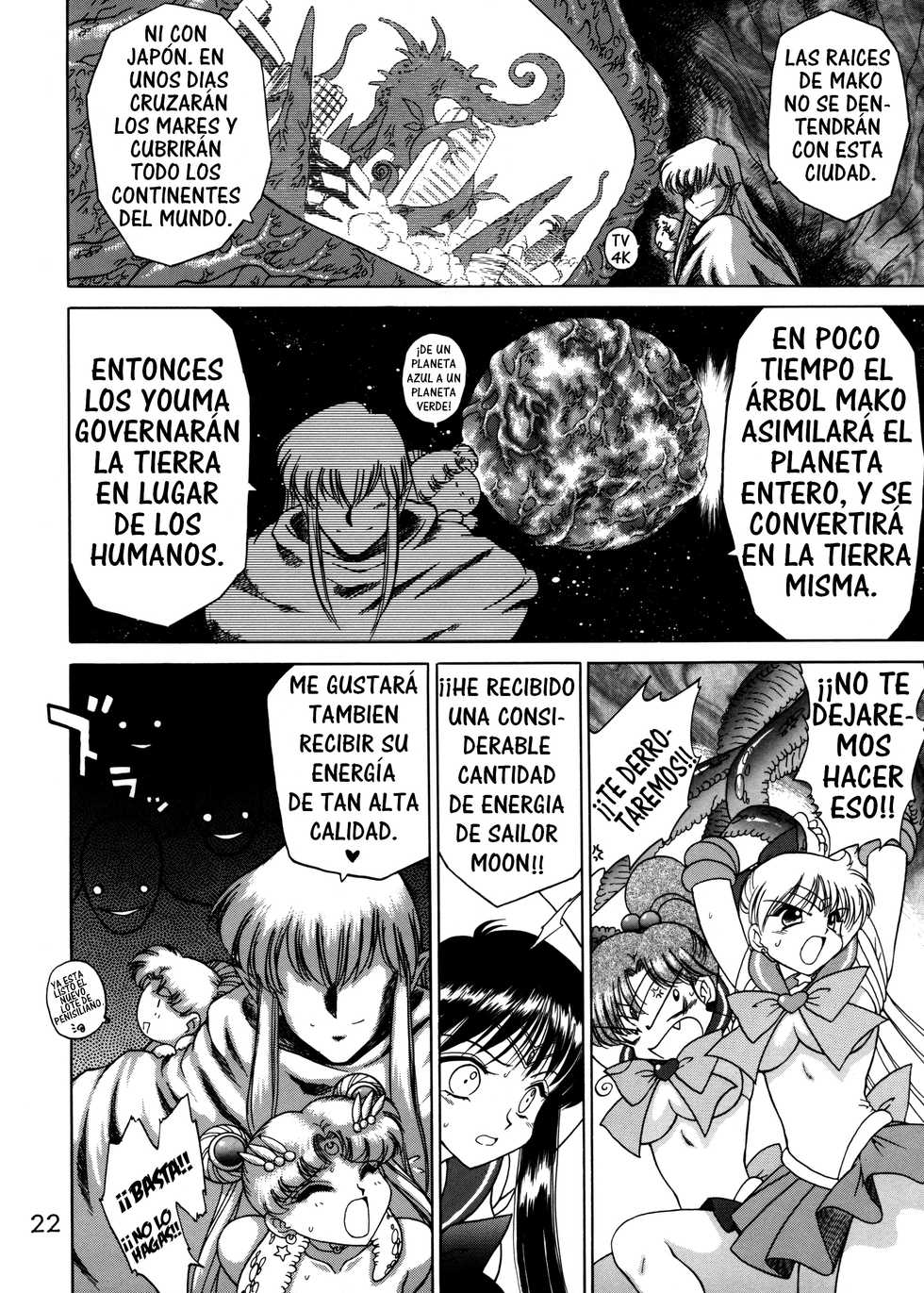 (C62) [BLACK DOG (Kuroinu Juu)] Submission Sailor Stars (Bishoujo Senshi Sailor Moon) [Spanish] - Page 21