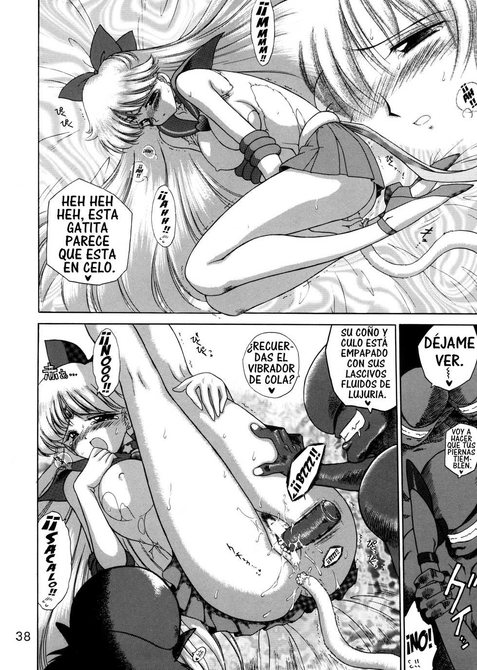 (C62) [BLACK DOG (Kuroinu Juu)] Submission Sailor Stars (Bishoujo Senshi Sailor Moon) [Spanish] - Page 37
