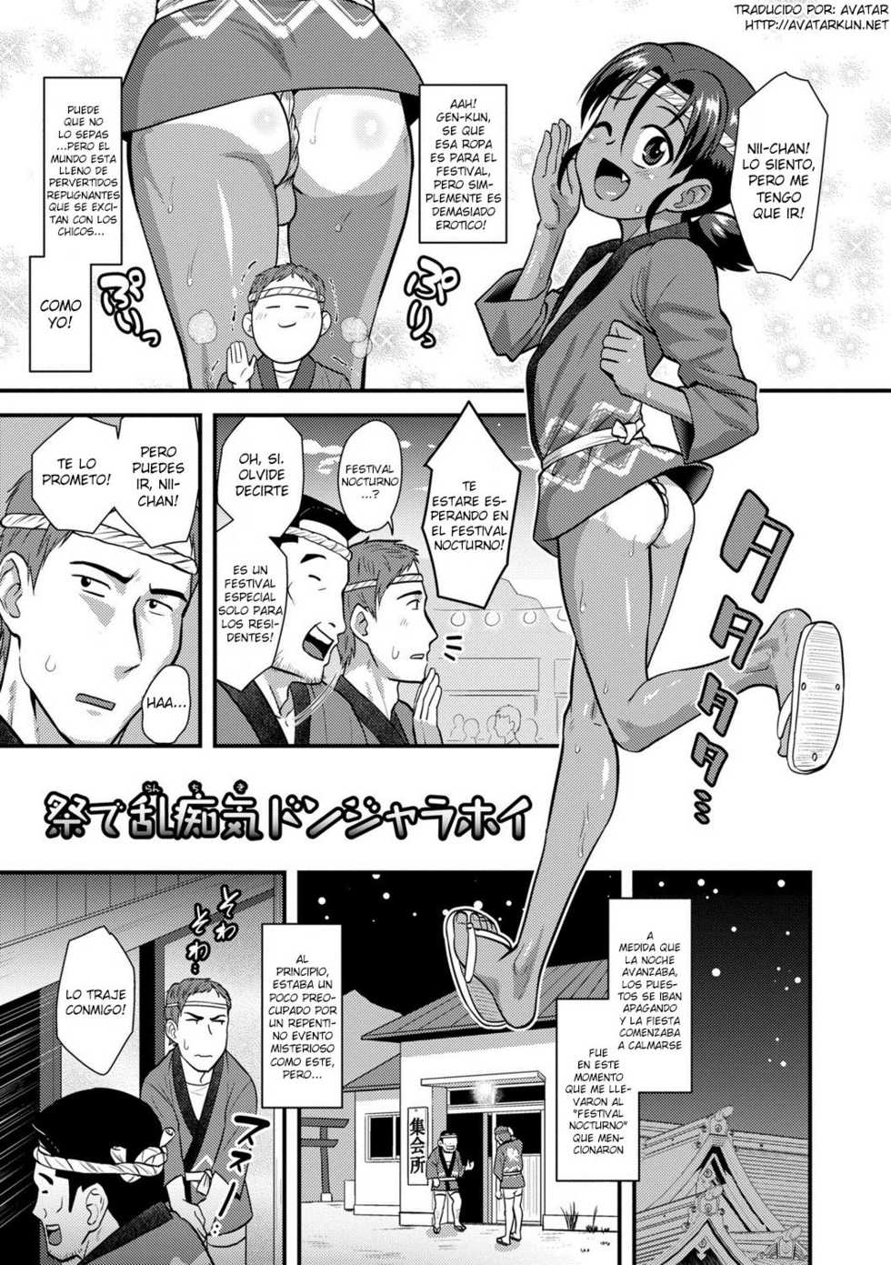 [Nagi Ichi] Matsuri de Ranchiki Donjarahoi (Kappatsu Shounen Kanshasai) [Spanish] [TrapFansub] [Digital] - Page 3