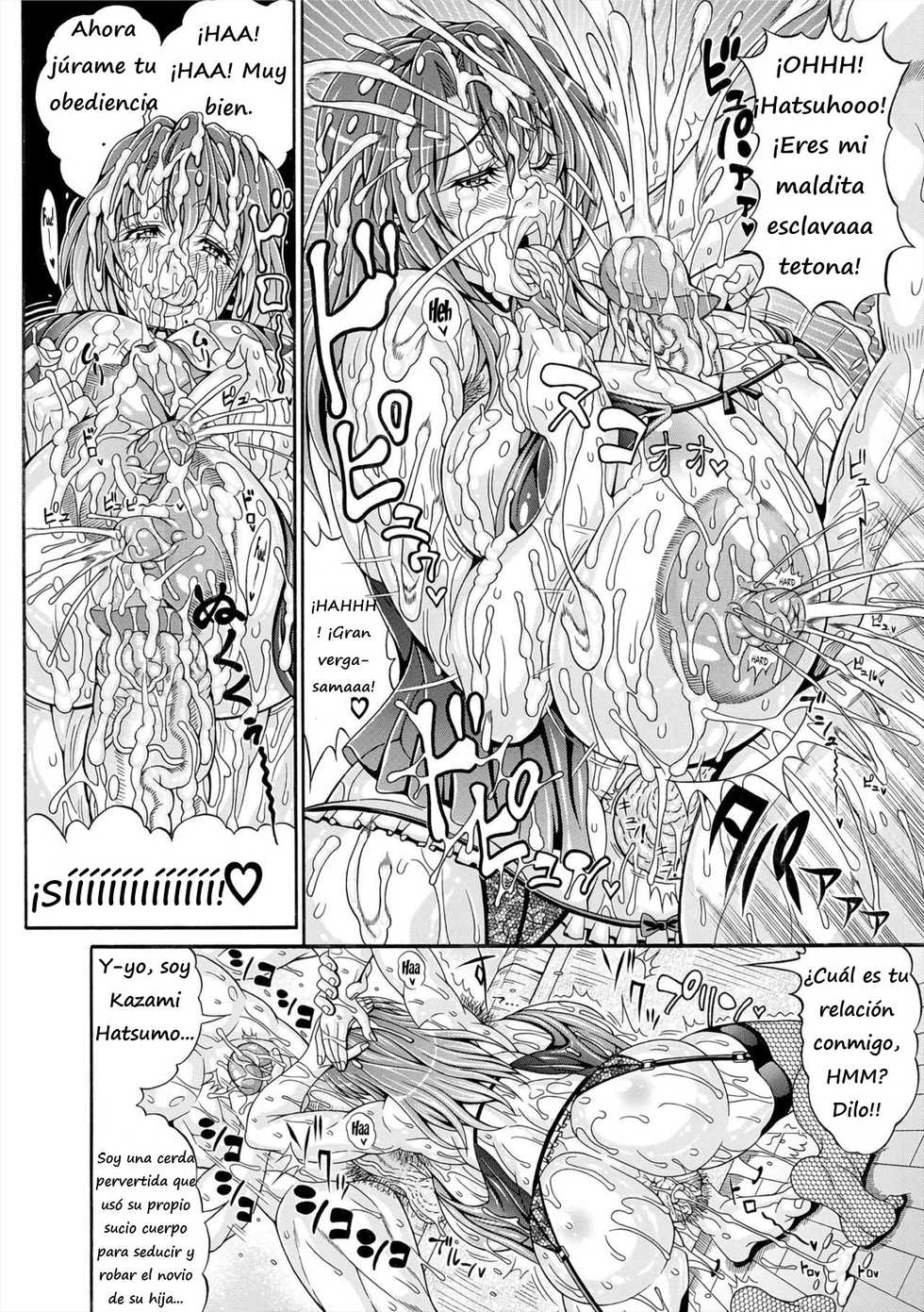 [Andou Hiroyuki] Hatsuho no Onegai (Pakopako Bitch ~Megamori! Mashimashi! Dosukebe Niku~) [Spanish] [milkoc3] [Decensored] - Page 18