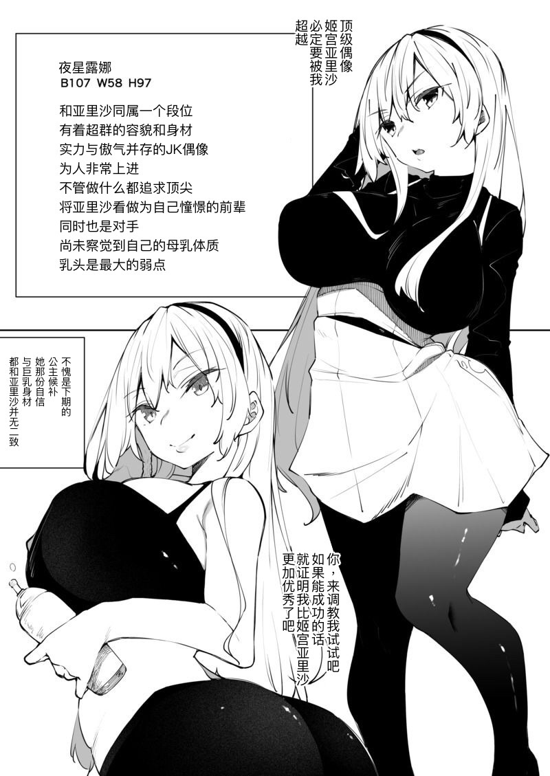 [Fukuyama Naoto] Milk Mamire Luna-chan [Chinese] - Page 1