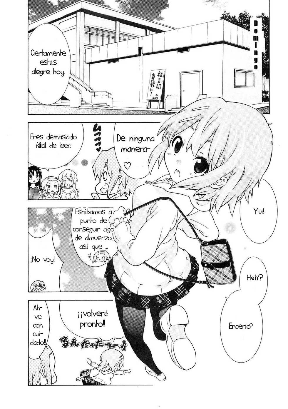 (C81) [Umihan (Ootsuka Shirou)] YURI-ON! #3 "Uzuuzu Ui-chan!" (K-ON!) [Spanish] [hoshi no fansub] - Page 6