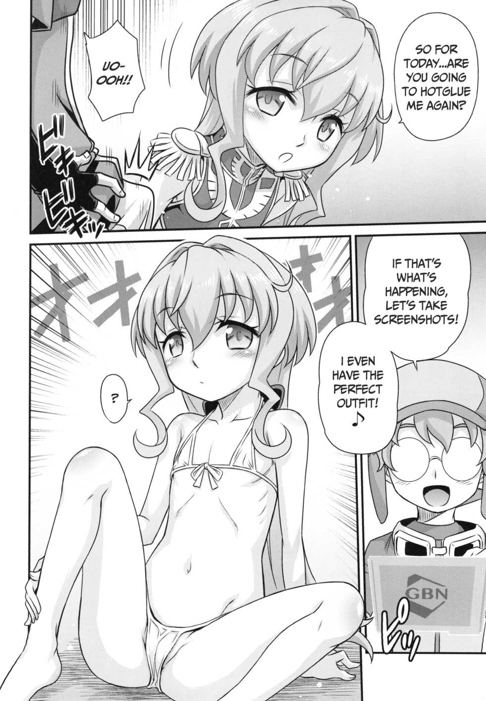 [Studio Tar (Kyouichirou)] Sara-chan de Mass-Diver!! | Mast-diving with Sarah-chan!! (Gundam Build Divers) [English] [Hige&HGnF] [Digital] - Page 14