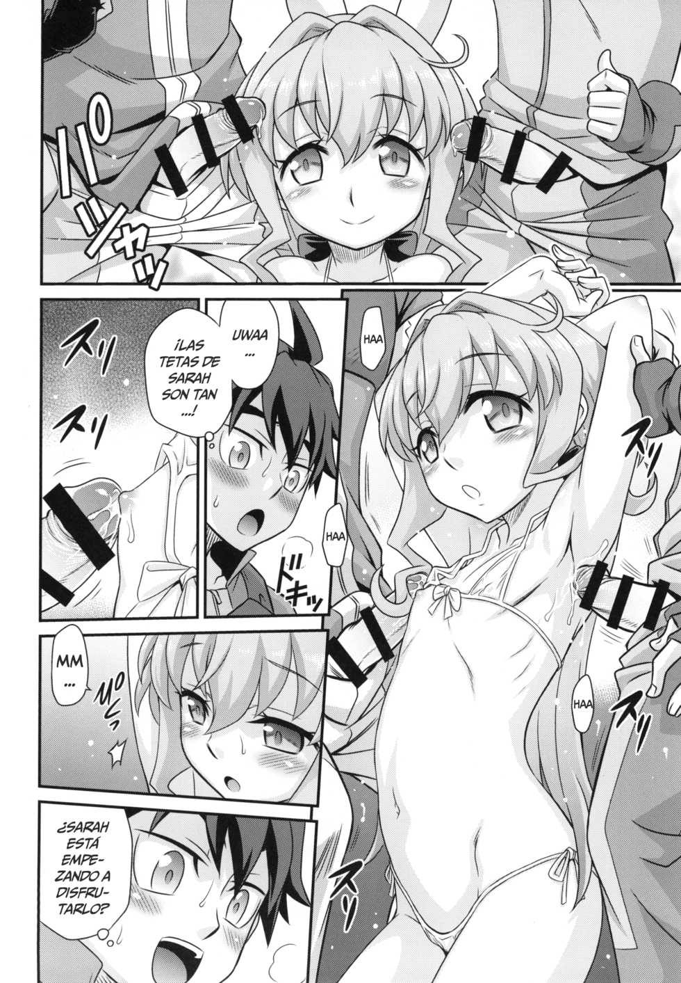 [Studio Tar (Kyouichirou)] Sara-chan de Mass-Diver!! | ¡¡Mast-diving con Sarah-chan!! (Gundam Build Divers) [Spanish] [Hige&HGnF] [Digital] - Page 16