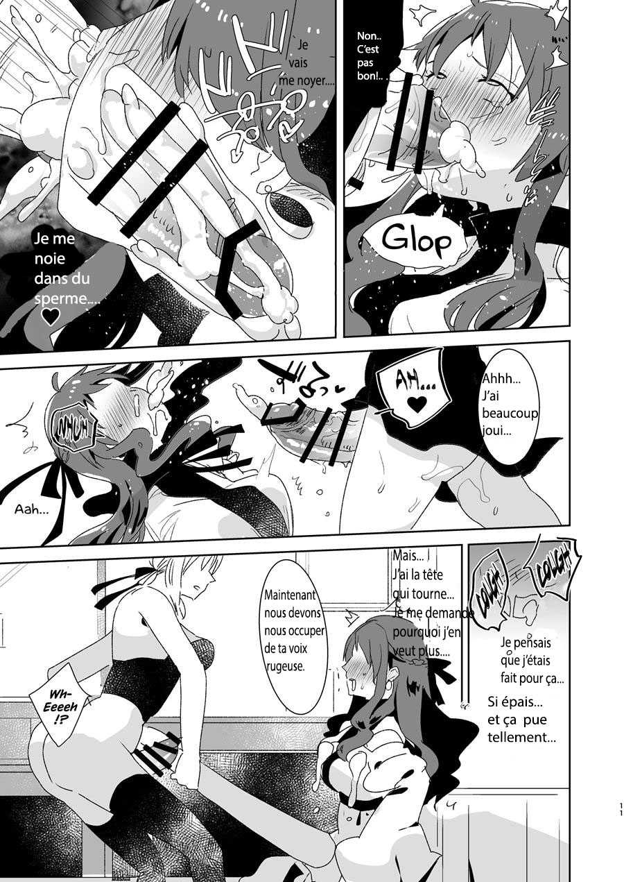 [Aimaitei (Aimaitei Umami)] Futanari Alter-tachi ni Josou Shita Ore ga Okasareru Hanashi (Fate/Grand Order) [French] [Ken Kaneki] [Digital] - Page 11