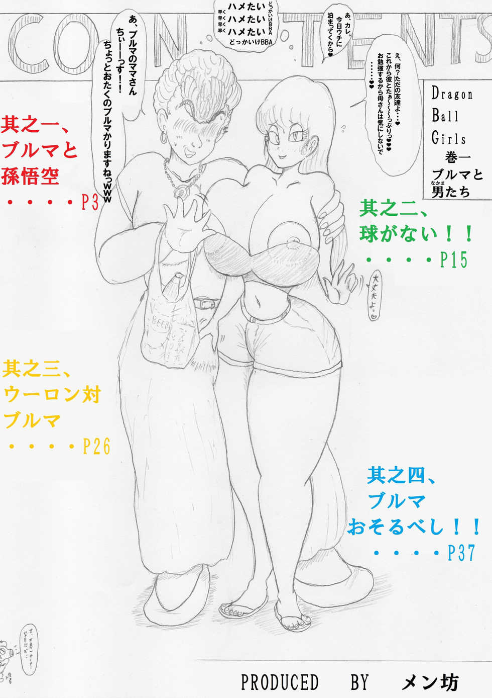 [Menbowda] Dragon Ball Girls: Bulma - Page 2