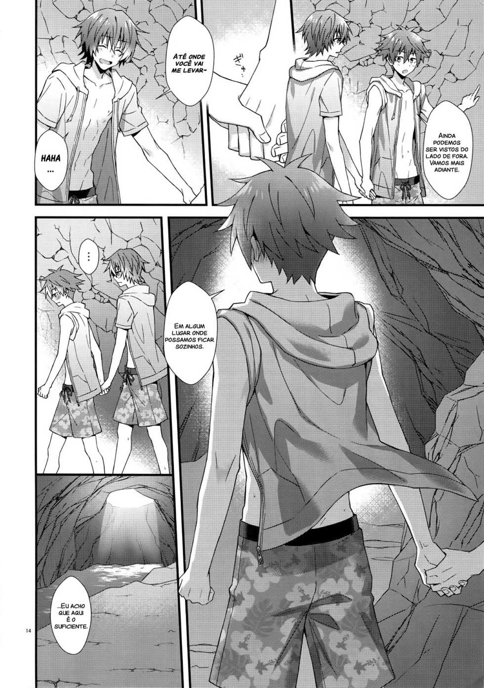 (MIRACLE FESTIV@L!! 16) [Roefupukaji (Nesuo)] Lucky Sukebe Summer (THE IDOLM@STER SideM) [Portuguese-BR] [Hentai Season] - Page 13