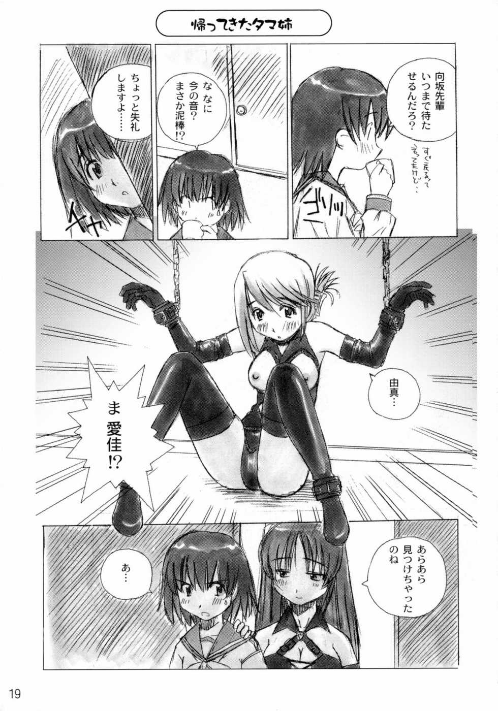 (C68) [in the WATER. (Uona Telepin)] Niwaka Manaka Fan (ToHeart 2) - Page 18