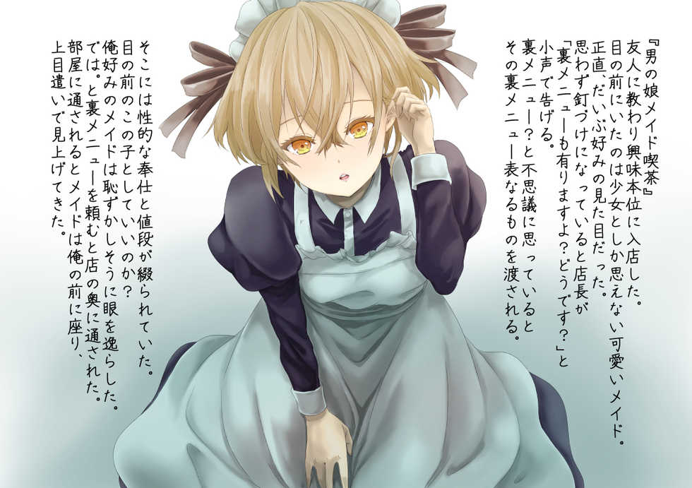 [YamaKichi] Otokonoko Maid no Gohoushi. - Page 2