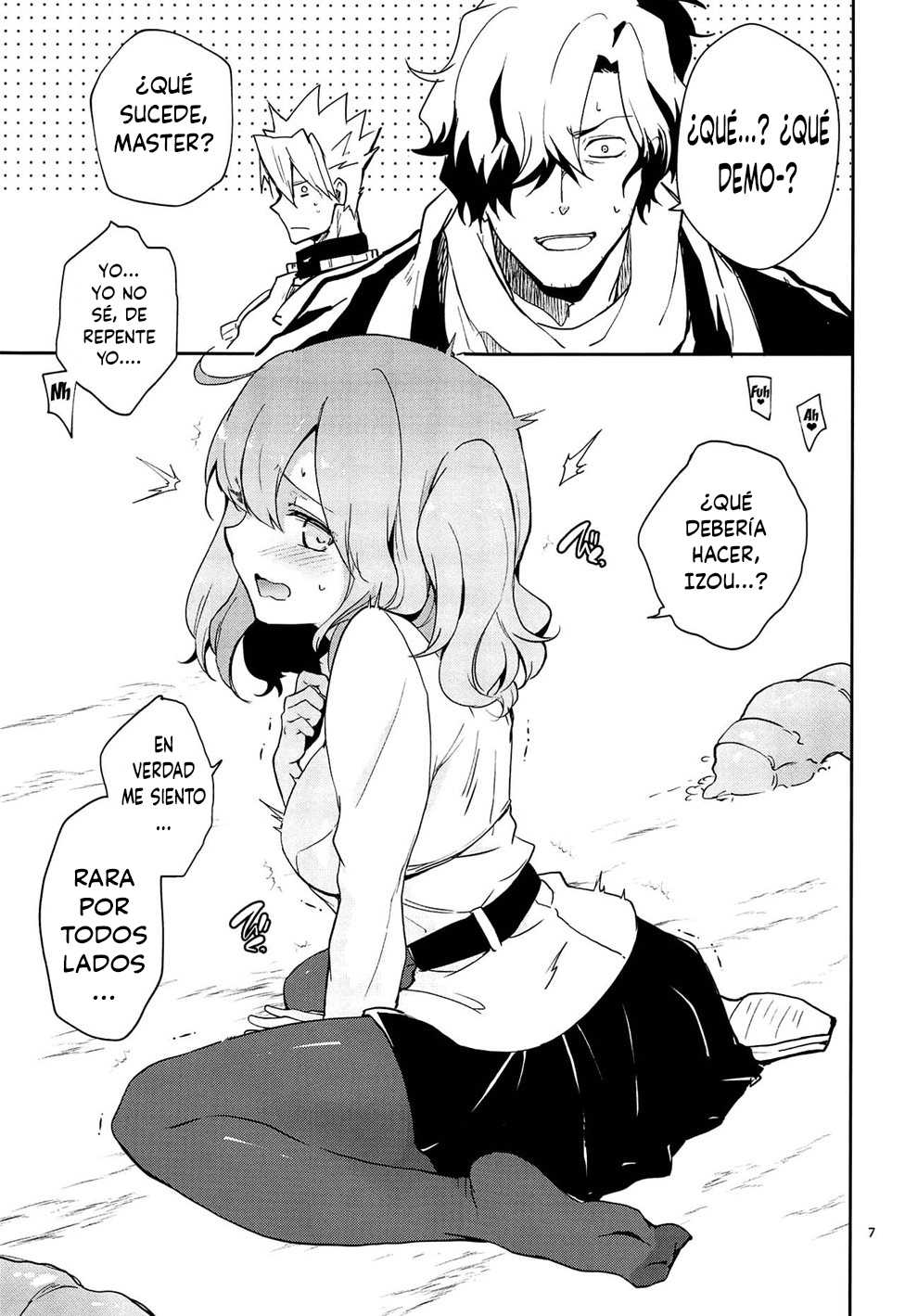 (Dai 18-ji ROOT4to5) [macrown (Akizuki Mac)] Kaima ni Osowarete Kandoage Joutai ni Nacchatta Gudako no IGuda Bon (Fate/Grand Order) [Spanish] [Anime no Mansebia] - Page 6