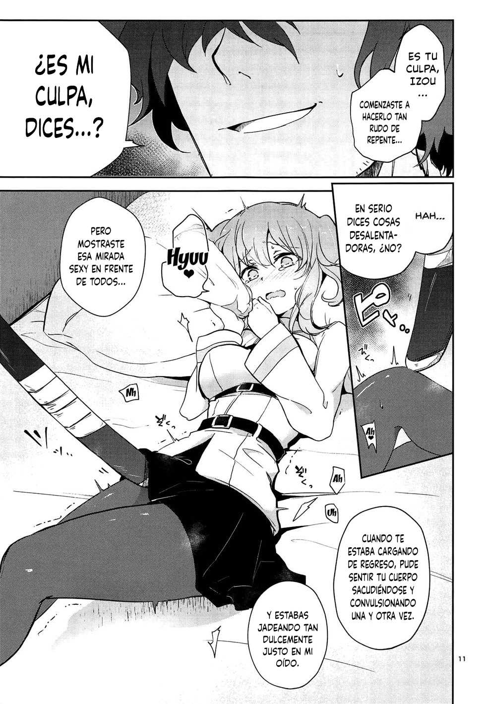 (Dai 18-ji ROOT4to5) [macrown (Akizuki Mac)] Kaima ni Osowarete Kandoage Joutai ni Nacchatta Gudako no IGuda Bon (Fate/Grand Order) [Spanish] [Anime no Mansebia] - Page 10