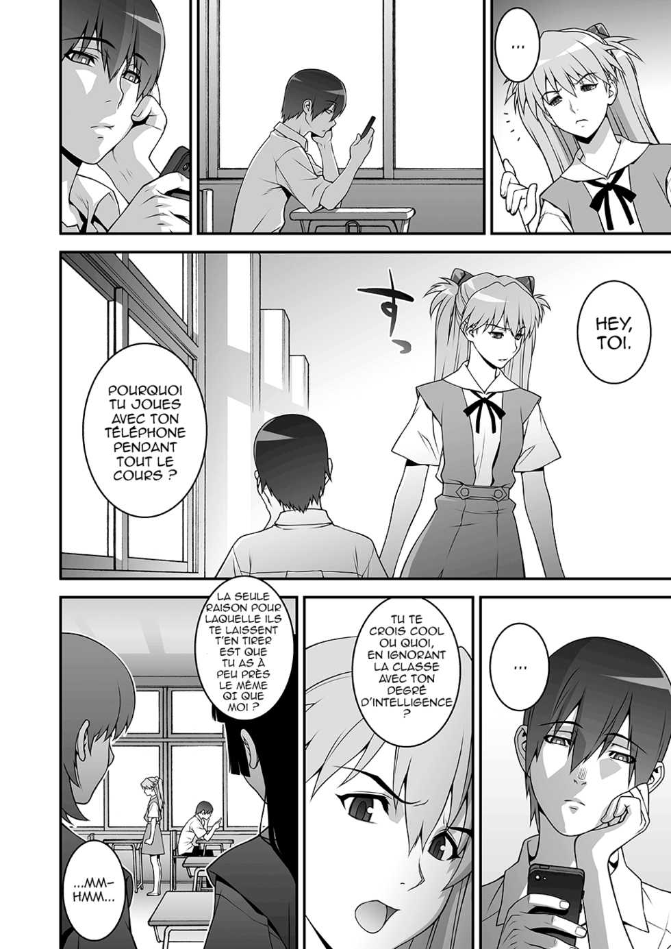 [Motchie Kingdom (Motchie)] IQ200 no Nikubenki (Neon Genesis Evangelion) [French] [Digital] - Page 5