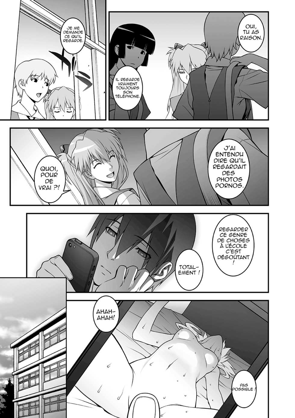 [Motchie Kingdom (Motchie)] IQ200 no Nikubenki (Neon Genesis Evangelion) [French] [Digital] - Page 8
