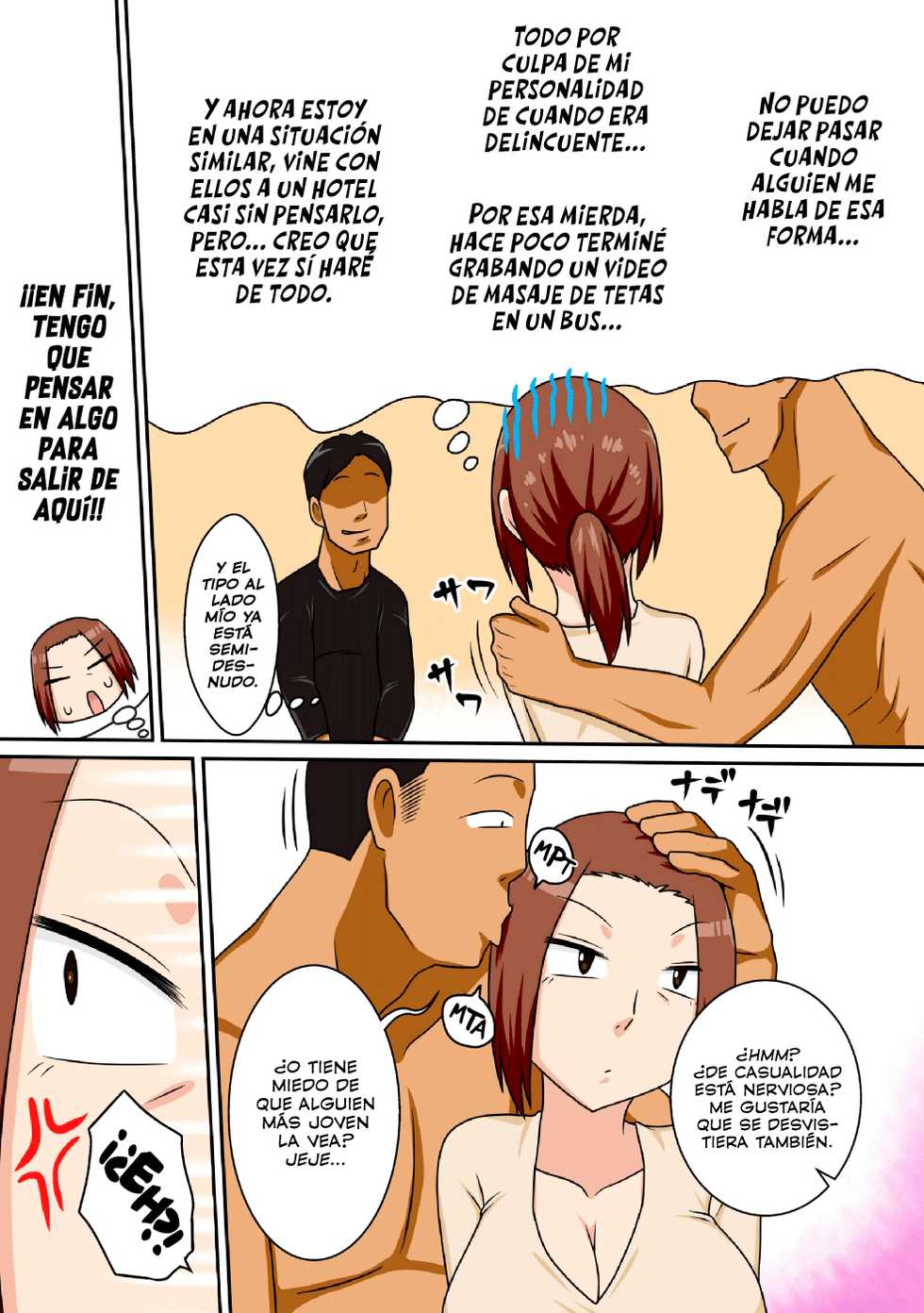 (COMIC1☆11) [Freehand Tamashii (DT Hone)] Aorare Tsuma | Señora Enojona [Spanish] [K.A. Works y ongomarrano] - Page 4