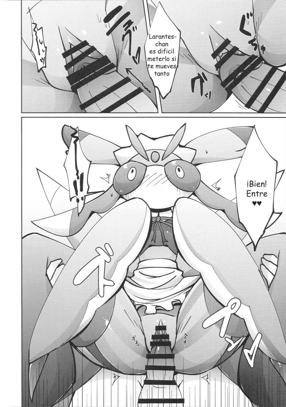 (C91) [Metallic Steel (Ikanomaru)] Maid-san to Hanakamakiri-san no Ongaeshi (Pokémon) [Spanish] [olimpo no fansub] - Page 19