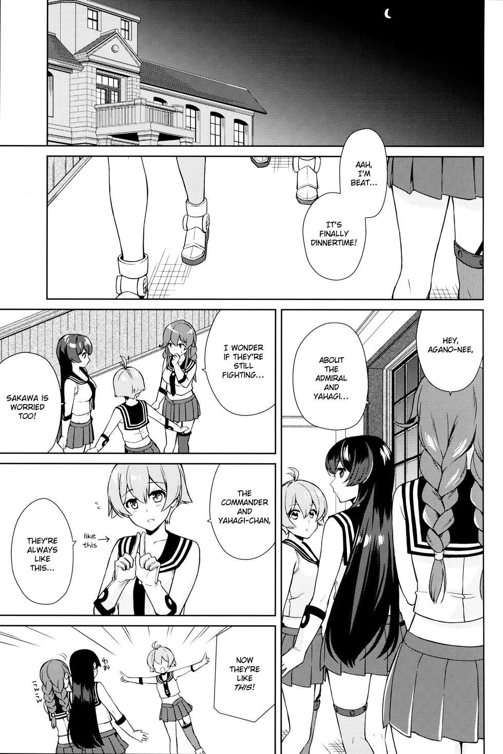(C94) [Rosapersica (Ichinomiya)] Keijun Yahagi wa Koi o Shita. Ge | Light Cruiser Yahagi Fell In Love - Third (Kantai Collection -KanColle-) [English] [syraku] - Page 7
