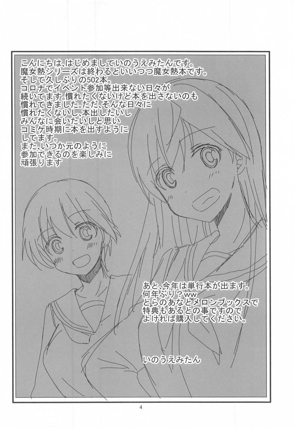 (GW Chou Doujinsai) [Pikopikotei (Inoue Mitan)] Nipa to H na Koto Shichau (Strike Witches) - Page 3
