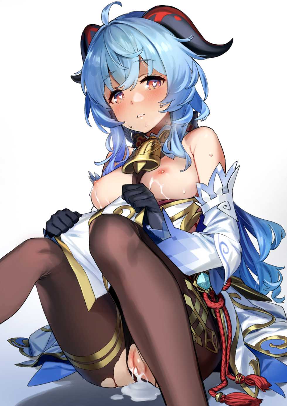 [92M] Kanu-chan ni Amaeru o Manga | Fawning on Ganyu (Genshin Impact) [English] [Decensored] - Page 9