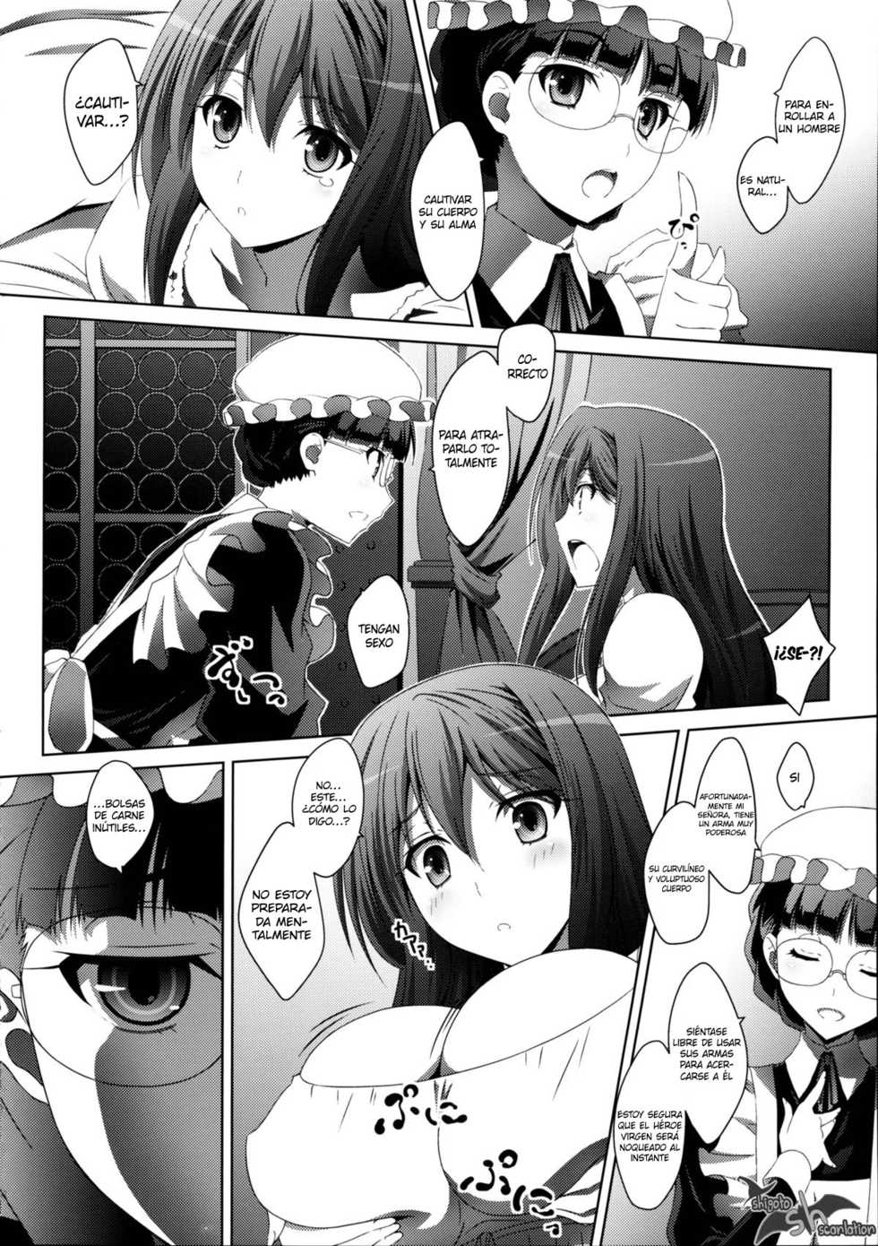 (C84) [Mahirutei (Izumi Mahiru)] Maoo Wonderful (Maoyuu Maou Yuusha) [Spanish] [Shigoto Scanlation] - Page 8