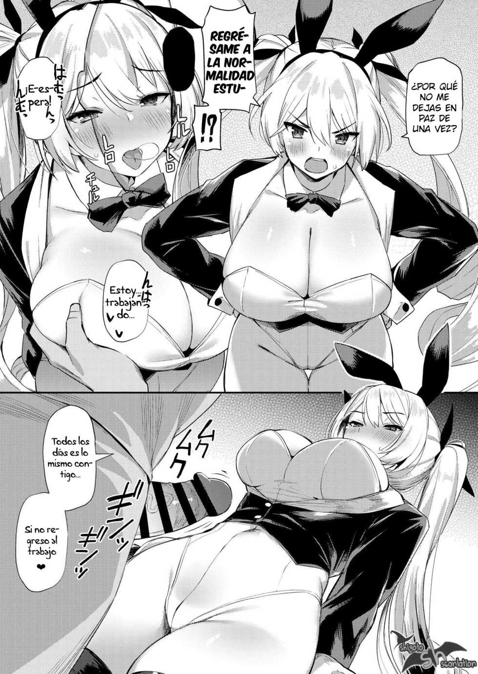 [Batsu Jirushi (Batsu)] AzuLan Shikoshiko Bokou Seikatsu 2 (Azur Lane) [Spanish] [Shigoto Scanlation] [Digital] - Page 19
