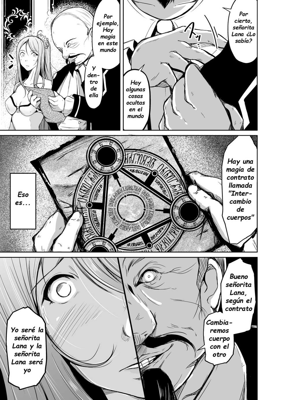 [Iwashita Shoten (Iwashita)] Kizoku to Dorei no Irekawari ~ Subete o Te ni Ireta Otoko ~ | Intercambio entre aristócrata y esclava ~ El hombre que lo tiene todo ~ [Spanish] - Page 8