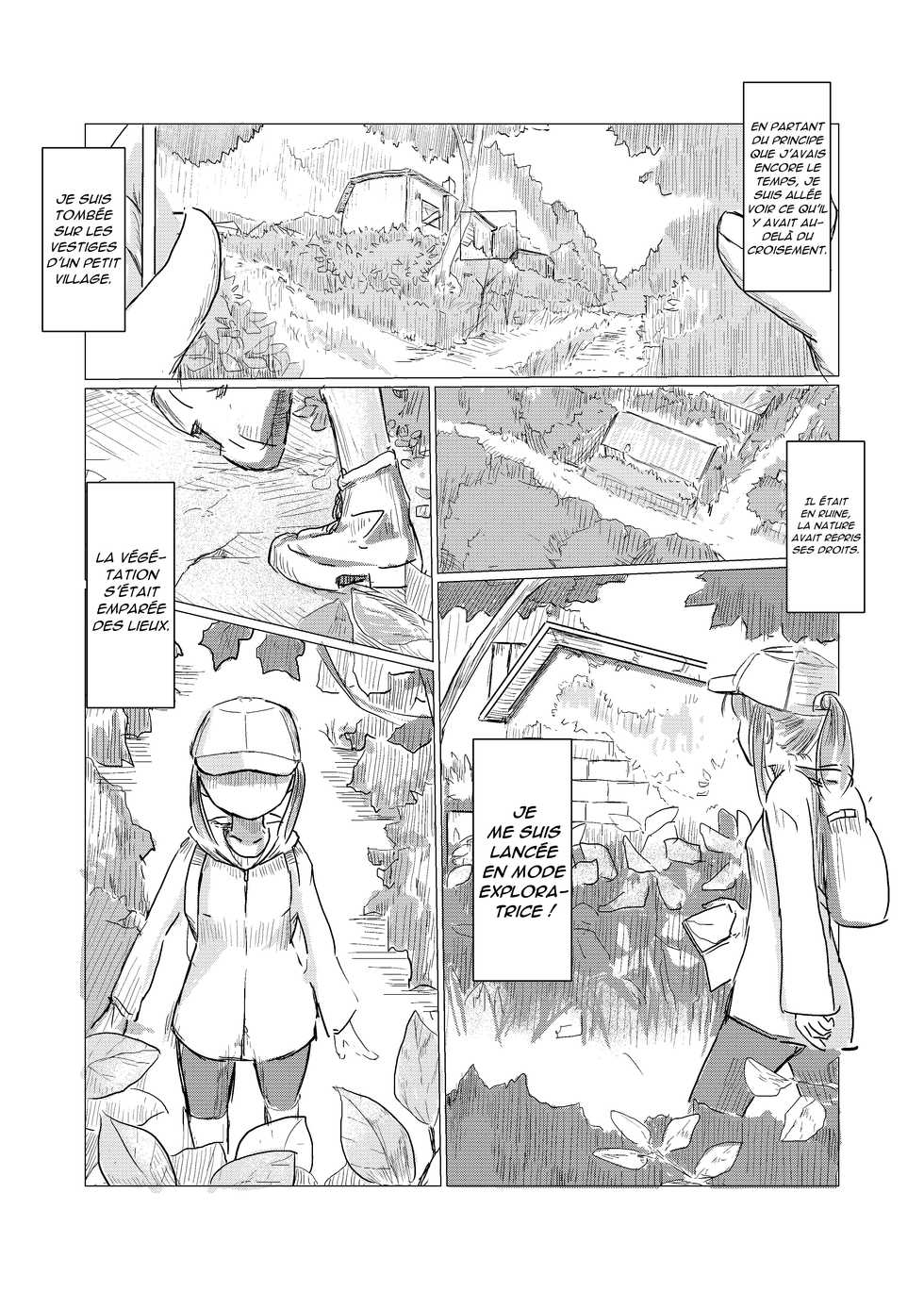 [Rorerore-ya (Roreru)] Kyuuka no Shoujo wa Yamaoku e [French] - Page 5